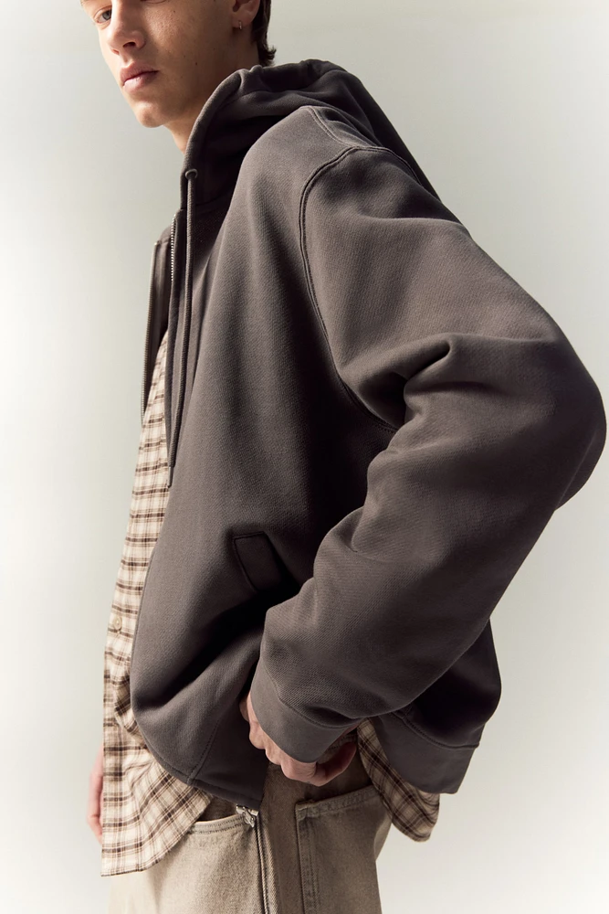 Regular Fit Hooded Jacket