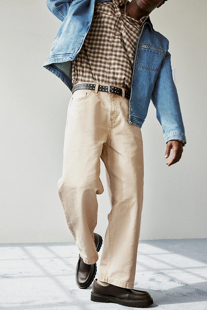 Baggy Canvas Pants