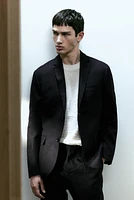 Slim-Fit Linen Jacket