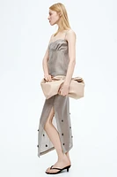 Embellished Sheer Skirt