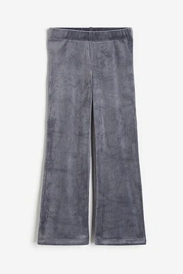 Flared Velour Leggings