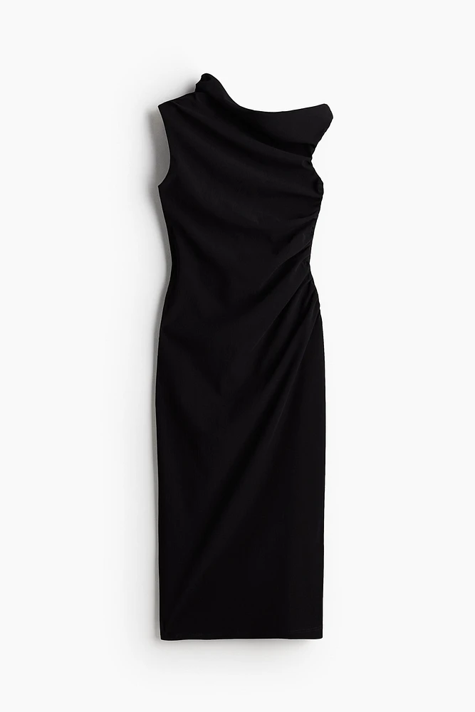 Draped Bodycon Dress