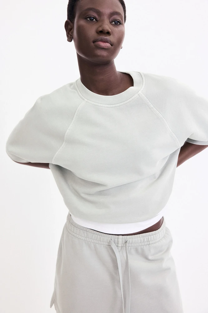 Short-Sleeved Sweatshirt