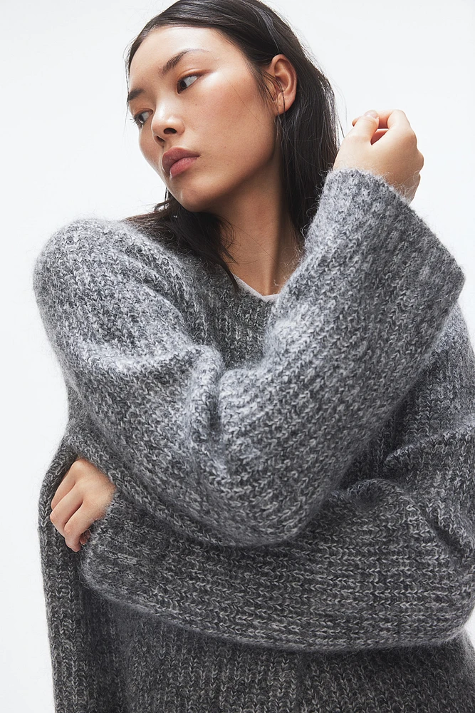 Mohair-Blend Cardigan