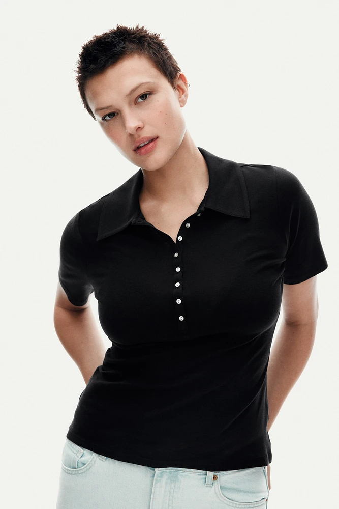Fitted Polo Shirt