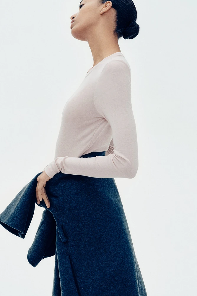 Pima Cotton Jersey Top
