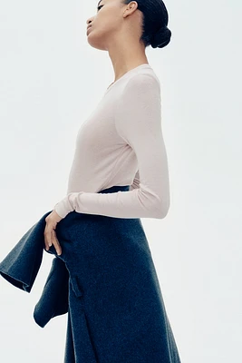 Pima Cotton Jersey Top