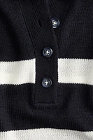 Short Polo Sweater