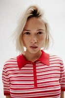 Fine-knit Polo Shirt