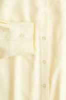 Linen-Blend Shirt
