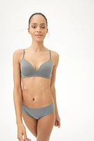2-pack Padded Soft-cup Cotton Bras