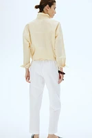 Pantalon MAMA en lin mélangé