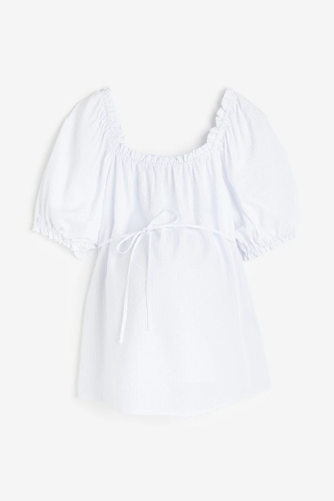 MAMA Off-the-shoulder Blouse