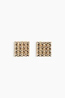 Square Stud Earrings