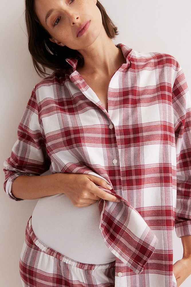 Pyjama MAMA en flanelle de coton