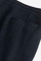 Regular Fit Bouclé Jersey Pants