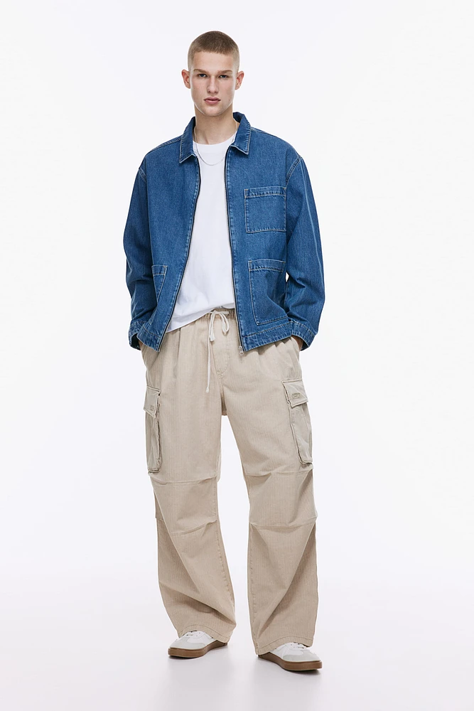 Regular Fit Denim Overshirt