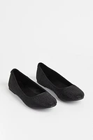 Shimmering Ballet Flats