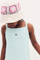 Ribbed Sleeveless Dress