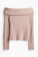 Off-the-shoulder Sweater