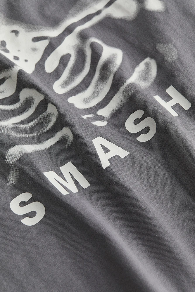 T-shirt grande taille imprimé