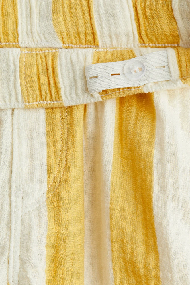 Short en mousseline