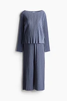 MAMA 2-piece Plissé Set