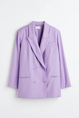 Oversized Double-breasted Jacket