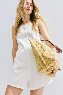 Square-Neck Romper