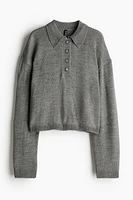 Short Polo Sweater