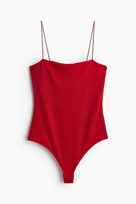 Bodysuit with Extra-narrow Shoulder Straps