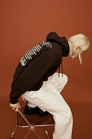 Loose Fit Printed Hoodie
