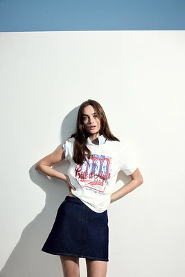 T-Shirt with Motif