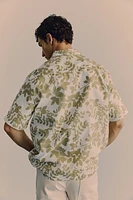 Regular Fit Printed Resort Shirt