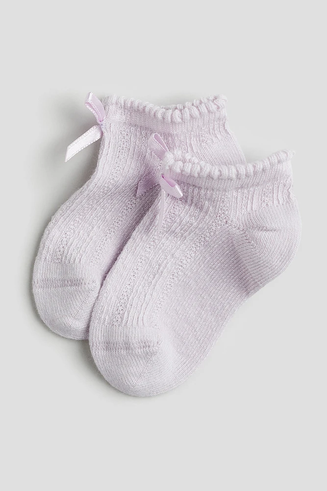 Lot de 4 paires chaussettes sans tige