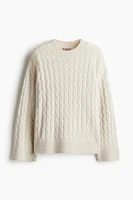 Cable-Knit Sweater