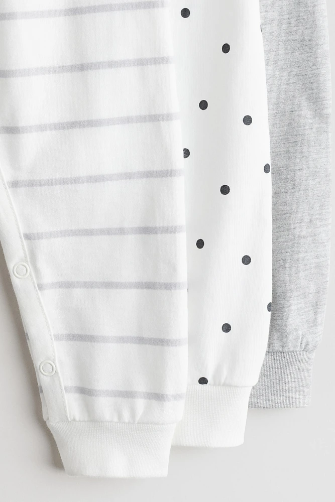 Lot de 3 pyjamas en coton