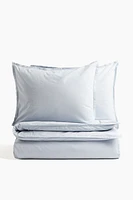 Washed Cotton King/Queen Duvet Cover Set