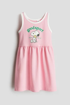 Printed Cotton Dress