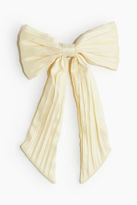 Barrette avec nœud