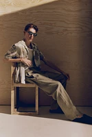 Relaxed-Fit Linen Pants