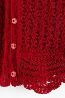 Crochet-Look Beach Top