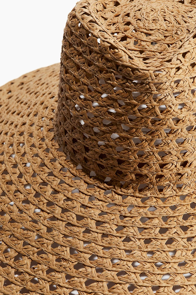 Wide Brim Straw Hat