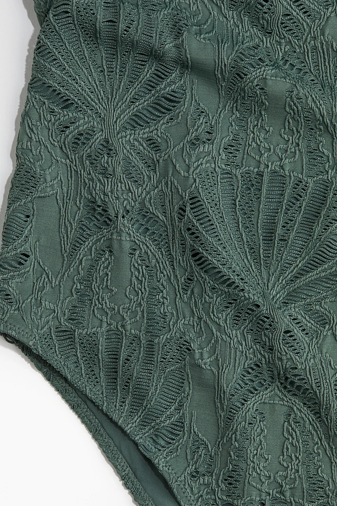 Costume de bain bandeau coussiné