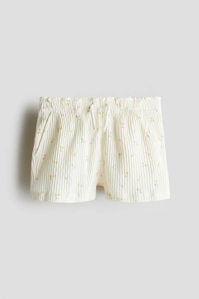 Pointelle Jersey Shorts