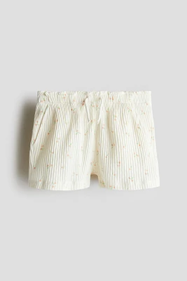 Pointelle Jersey Shorts