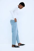 MAMA Straight Ankle Jeans