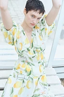Blouse à encolure en V