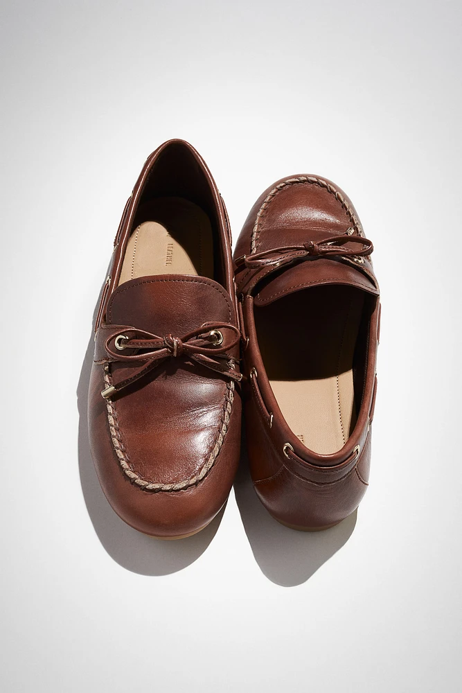 Leather Driving Loafers