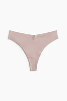 3-Pack Invisible Cotton Brazilian Briefs